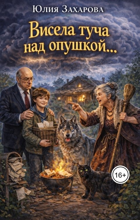 Обложка книги Юлия Захарова Висела туча над опушкой...