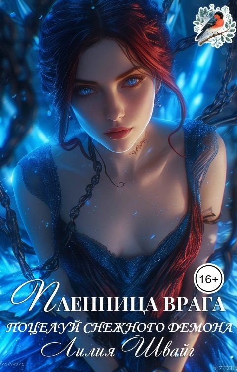 Обложка книги Лилия Швайг Пленница врага. Поцелуй снежного демона