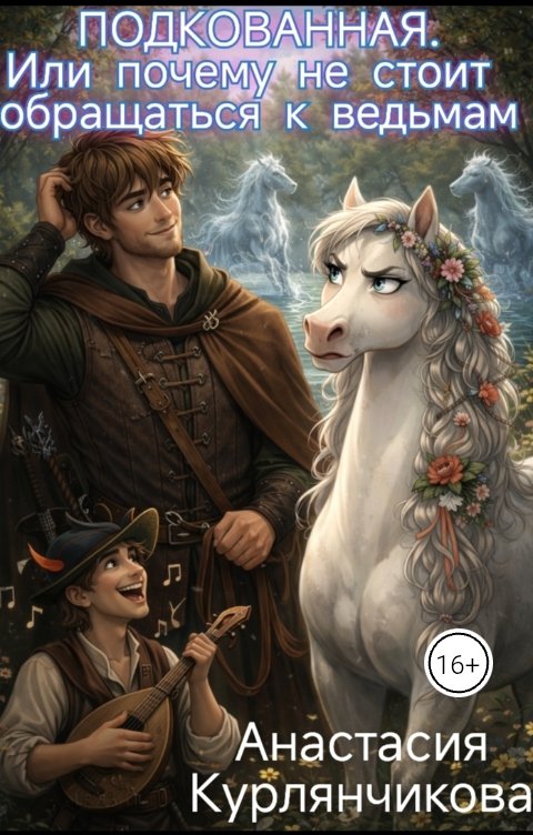 Обложка книги Анастасия Курлянчикова Подкованная. Или почему не стоит обращаться к ведьмам