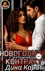 обложка книги Дина Карат "Новогодний контракт с айтишником"