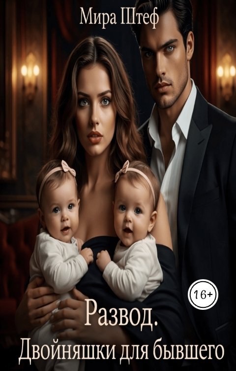 Обложка книги Мира Штеф Развод. Двойняшки для бывшего