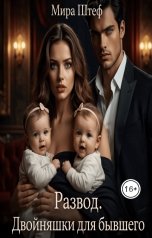 обложка книги Мира Штеф "Развод. Двойняшки для бывшего"