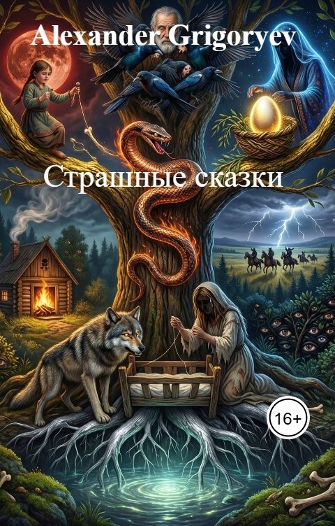 Обложка книги Alexander Grigoryev Страшные сказки