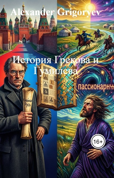 Обложка книги Alexander Grigoryev История Грекова и Гумилева