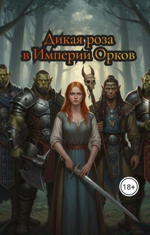 Обложка книги Б. Поднебесная Дикая роза в Империи Орков