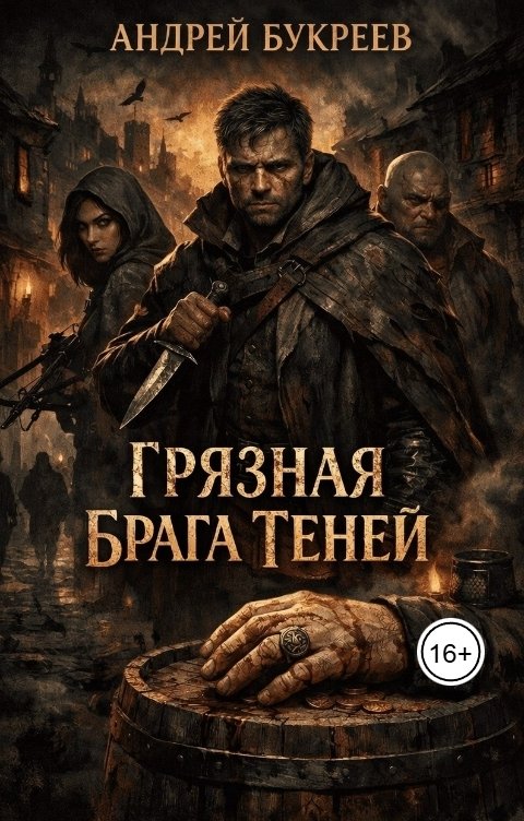 Обложка книги Andrey Bukreev Грязная брага теней