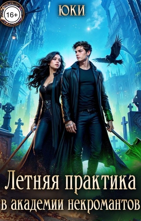 Обложка книги Юки Летняя практика в академии некромантов