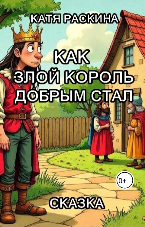 Обложка книги Катя Раскина Как злой король добрым стал