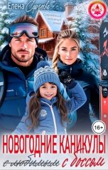 обложка книги Елена Сергеева "Новогодние каникулы с боссом"