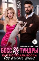 обложка книги Елена Львова "Босс из Тундры. Как я спасала босса от лысого кота."