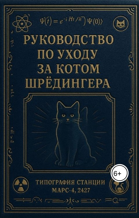 Обложка книги Роман Квантов Руководство по уходу за котом Шрёдингера