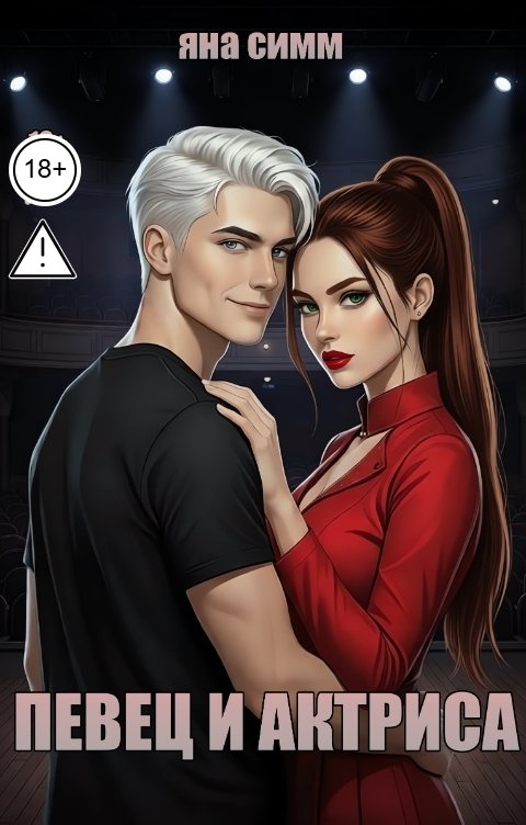 Обложка книги Яна Симм Певец и актриса