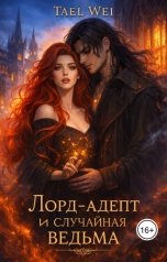 обложка книги Таэль Вэй "Лорд-адепт и случайная ведьма"