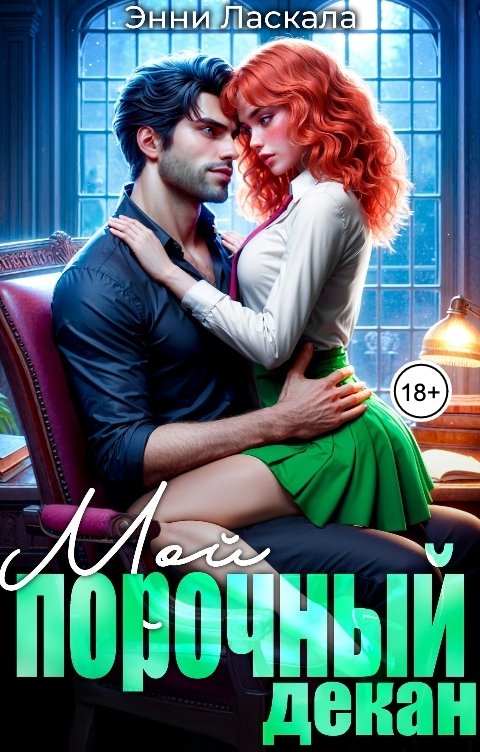 Обложка книги Энни Ласкала Мой порочный декан