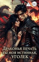 обложка книги Камелия Рав "Драконья печать. Ты моя истинная, уголек"