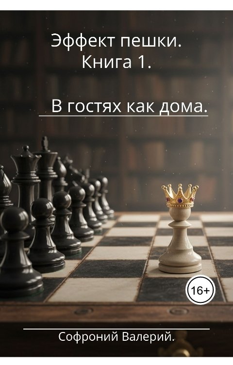 Обложка книги sofroniyvaleriy Эффект пешки. Книга 1. В гостях как дома.