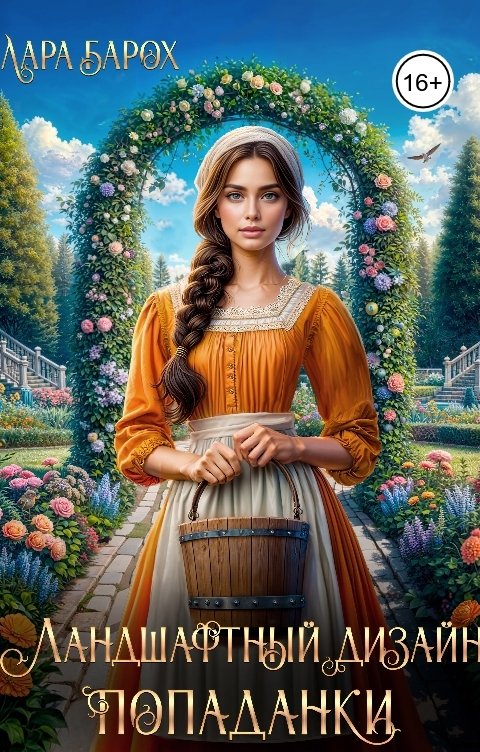 Обложка книги Лара Барох Ландшафтный дизайн попаданки