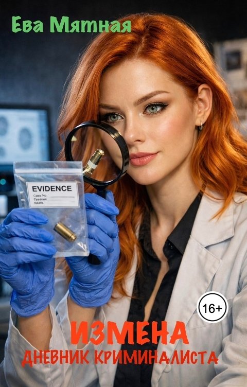 Обложка книги Ева Мятная Измена, дневник криминалиста.
