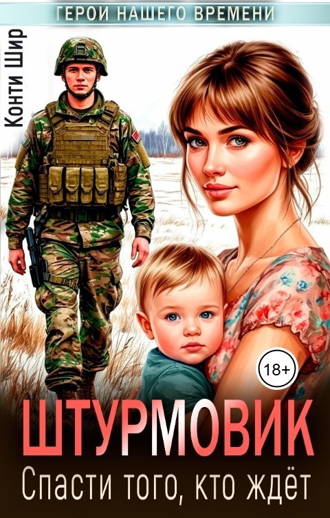 Обложка книги Конти Шир Штурмовик. Спасти того, кто ждет