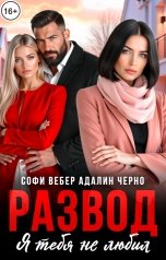 обложка книги Софи Вебер, Адалин Черно "Развод. Я тебя не любил"
