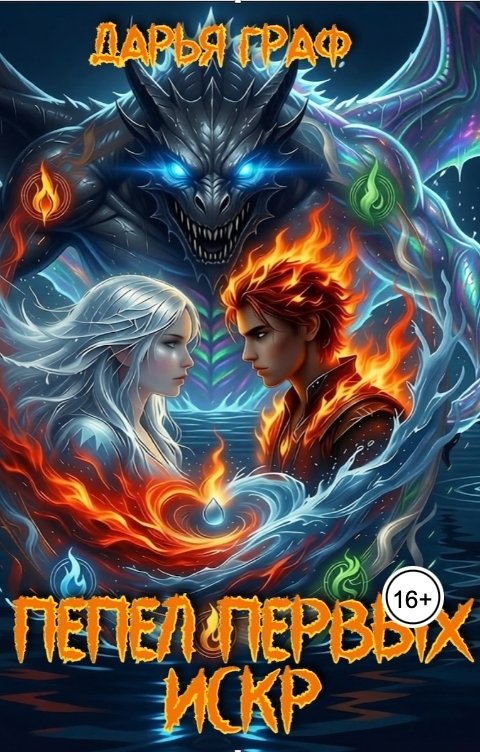 Обложка книги Дарья Граф Пепел первых искр