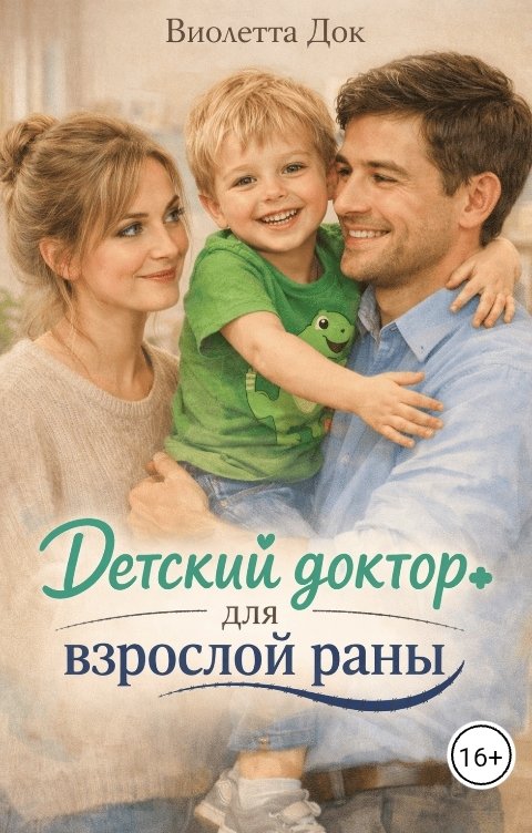 Обложка книги Виолетта Док Детский доктор для взрослой раны