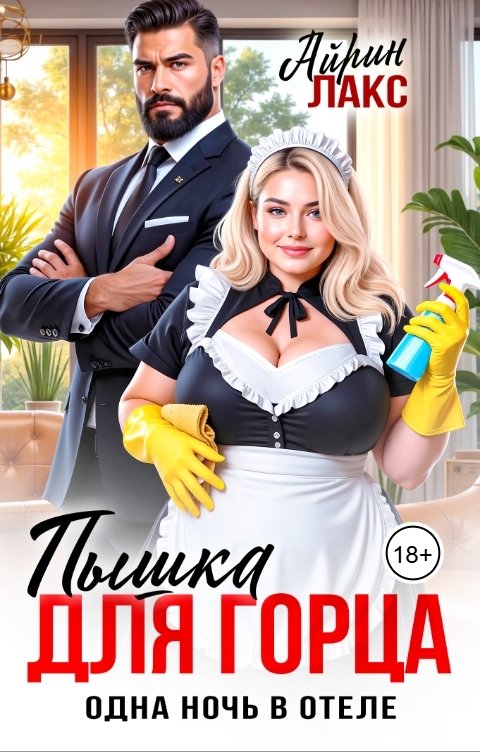 Обложка книги Айрин Лакс Пышка для горца. Одна ночь в отеле