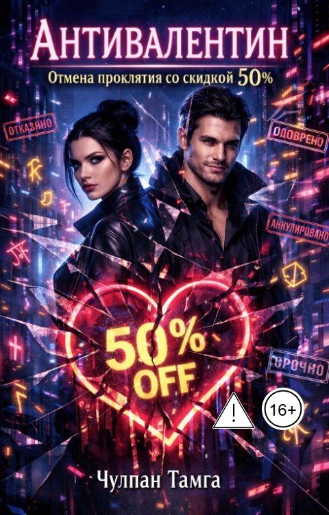 Обложка книги Чулпан Тамга Антивалентин. Отмена проклятия со скидкой 50 процентов