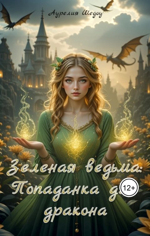 Обложка книги Аурелия Шедоу Зеленая ведьма: Попаданка для дракона