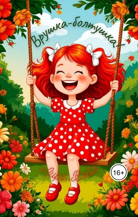 Обложка книги Лира Вэйл Врушка-болтушка!