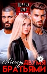 обложка книги Полина Нуар "Между двумя братьями"