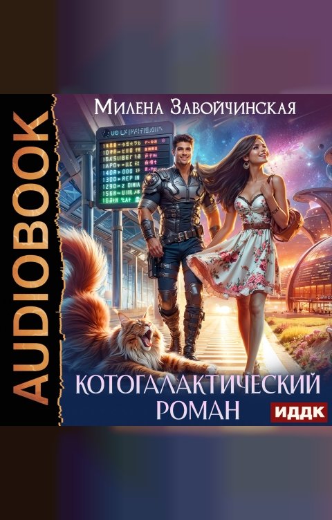 Обложка книги ИДДК Котогалактический роман