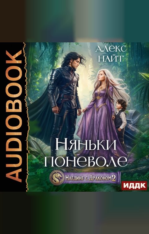 Обложка книги ИДДК Наедине с драконом 2. Няньки поневоле