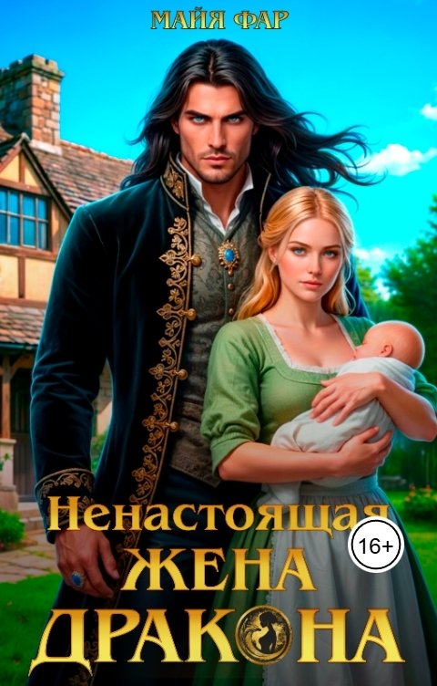 Обложка книги Майя Фар Ненастоящая жена дракона