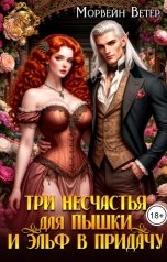 обложка книги Морвейн Ветер Генезис "Три несчастья для пышки и эльф в придачу"