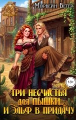 обложка книги Морвейн Ветер Ведьмы, Регина Птица Моно "Три несчастья для пышки и эльф в придачу"