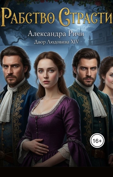 Обложка книги Александра Ричи Рабство Страсти