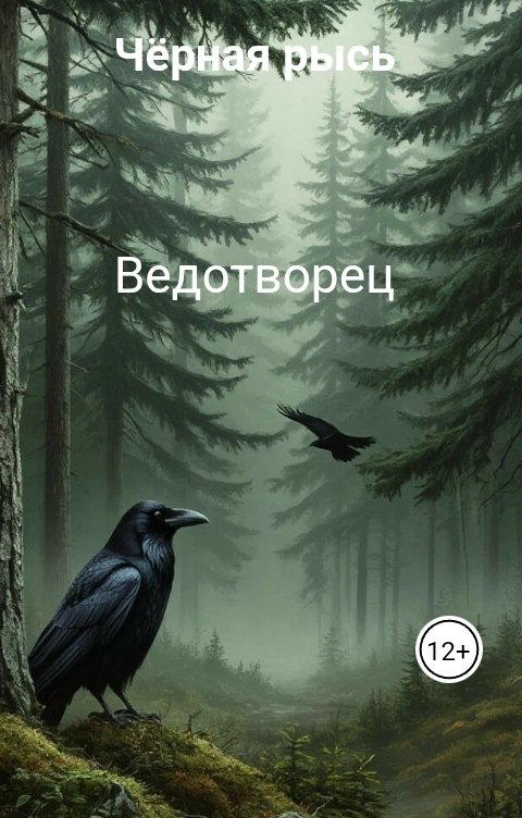 Обложка книги Чёрная рысь Ведотворец