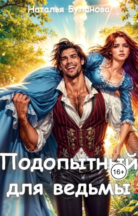 Обложка книги Наталья Буланова Подопытный для ведьмы