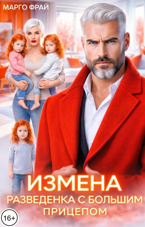 Обложка книги Марго Фрай Измена. Разведенка с большим прицепом