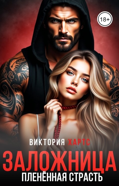 Обложка книги Виктория Хартс Заложница. Плененная страсть.