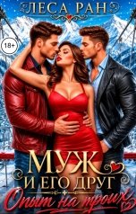обложка книги Леса Ран "Муж и его друг. Опыт на троих"