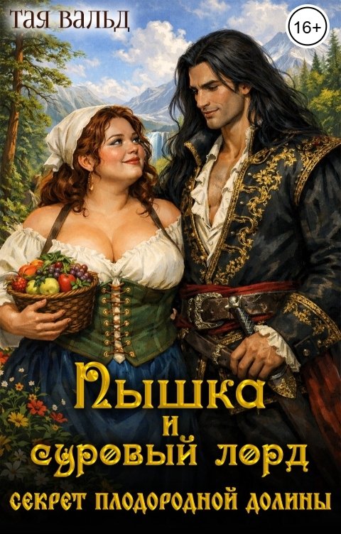 Обложка книги Тая Вальд Пышка и суровый Лорд. Секрет плодородной долины