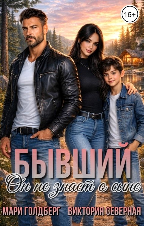 Обложка книги Мари Голдберг Бывший. Он не знает о сыне