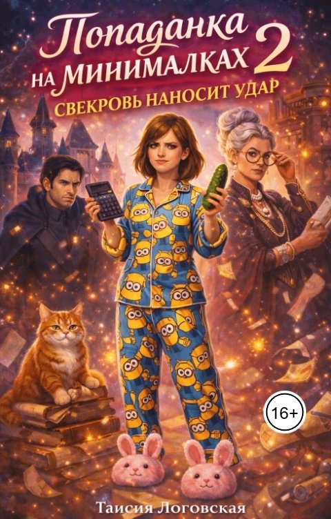 Обложка книги Таисия Логовская Попаданка на минималках 2: свекровь наносит удар