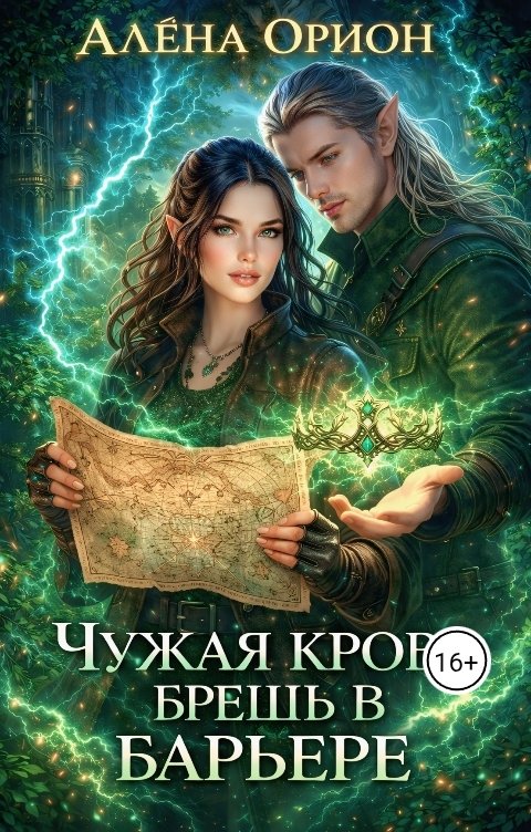 Обложка книги Алена Орион Чужая кровь: брешь в барьере.