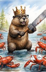 обложка книги Ярик Гриб "Слизнячок Бобби: Додо и лесоповал. 3 Серия. 1 Сезон."