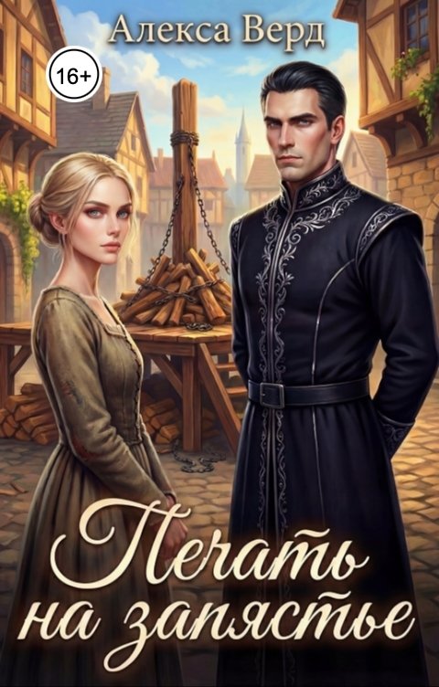 Обложка книги Алекса Верд Печать на запястье