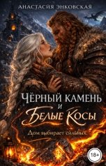 обложка книги Анастасия Энковская "Черный камень и белые косы"