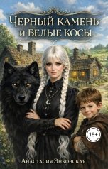 обложка книги Анастасия Энковская "Черный камень и белые косы"